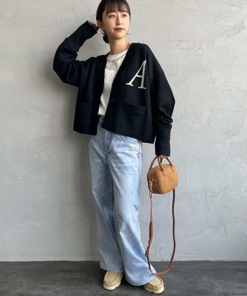 【AMERICANA/アメリカーナ】SKINNY LONG カーディガン 未使用 AMERICANA SKINNY LONG カーディガン アメリカーナ