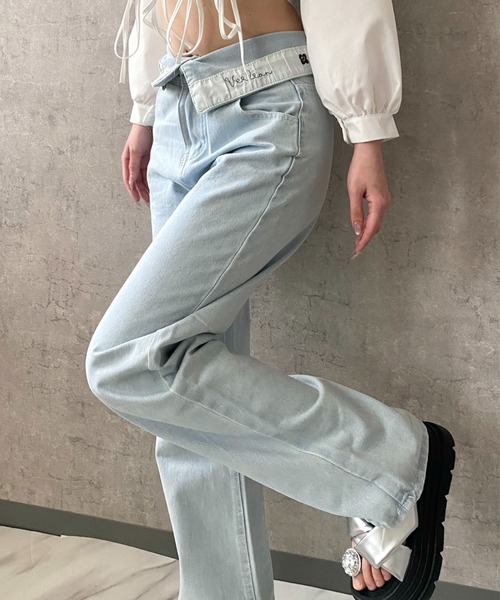 Mejoul ジーンズ デニム デニムパンツ 「2026春夏新作」ウエスト