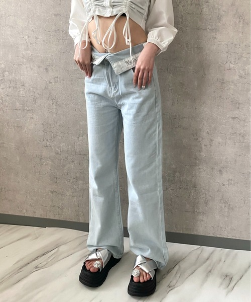 Mejoul ワイドパンツ ジーンズ デニム デニムパンツ 「2026春夏新作