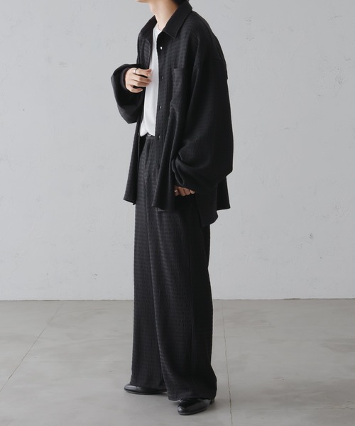 「epnok」 長袖シャツ SMALL ブラック メンズ_画像2