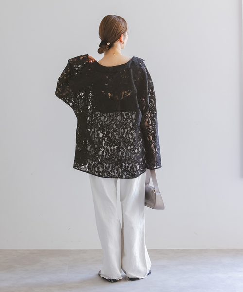 NOBLE（ノーブル） 長袖シャツ - ホワイト レディース : ZOZOTOWN