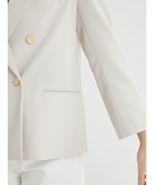 Mila Owen（ミラオーウェン） テーラードジャケット 0 ベージュ