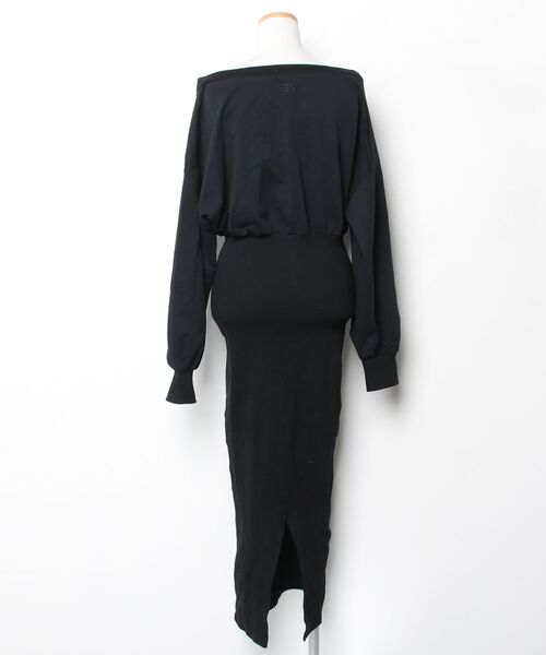 「GYDA」 長袖ワンピース FREE ブラック レディース_画像2