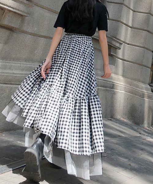 「meJane」 ロングスカート FREE ブラック レディース_画像5