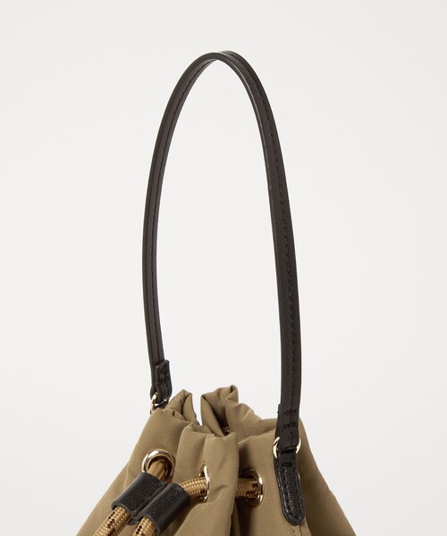 conte ハンドバッグ 「conte」ドローストリング バッグ BEIGE 