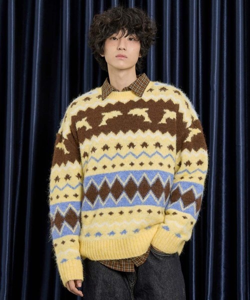 WaiKei（ワイケイ） ニット セーター 「UNISEX」Wai Kei／イルカ 