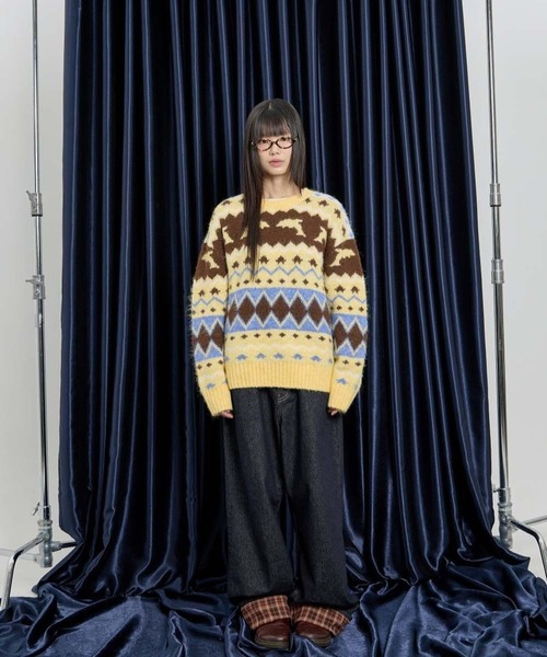 WaiKei（ワイケイ） ニット セーター 「UNISEX」Wai Kei／イルカ