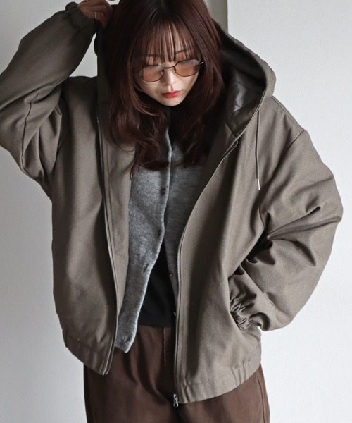 ジャケット・アウター k.rgpghn.777 ブルゾン アウター ダックパーカー レディース メンズ : ZOZOTOWN