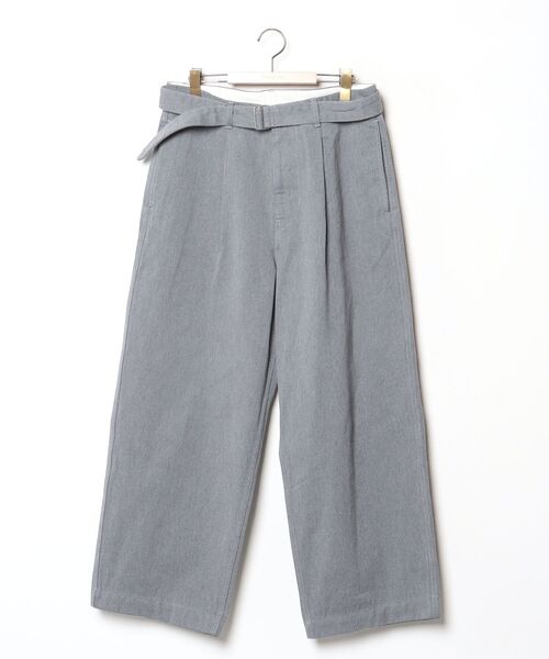 graphpaper コーデュロイパンツ レショップ別注 グレー Suvin Corduroy Wide Straight Trousers | Graphpaper(グラフペーパー