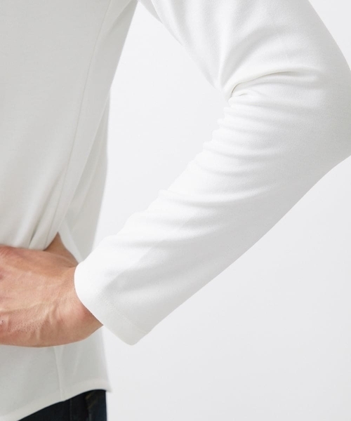 「MICHEL KLEIN HOMME 」 長袖Tシャツ X-LARGE ブラック メンズ_画像7