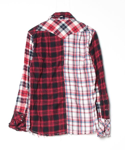 「FranCisT_MOR.K.S.」 長袖シャツ 3 レッド メンズ_画像2