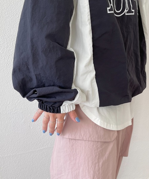 「wee9s」 ブルゾン FREE ブラック レディース_画像9