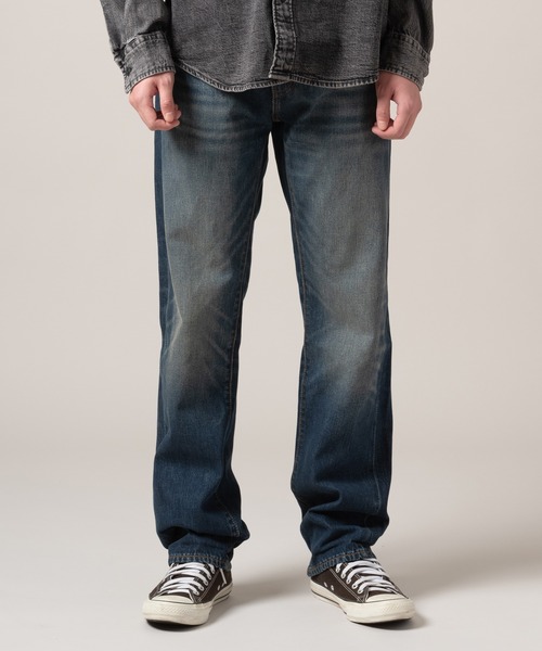 ジーンズ Levi's/リーバイス 505(TM) レギュラーフィット ジーンズ ダークインディゴ メンズ