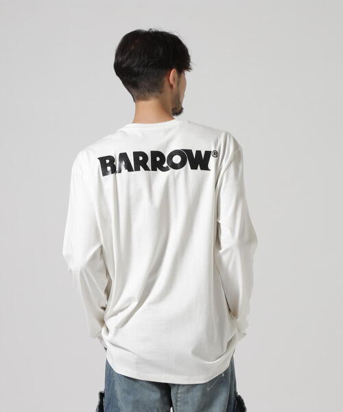 BARROW（バロー） tシャツ Barrow/バロー/日本別注 3D PRINT LS TEE 