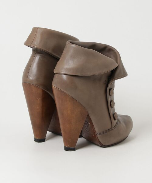 「ASH」 ショートブーツ 36 ベージュ レディース_画像2