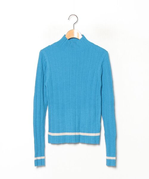 BEAUTY＆YOUTH UNITED ARROWS 長袖ニット FREE ターコイズブルー