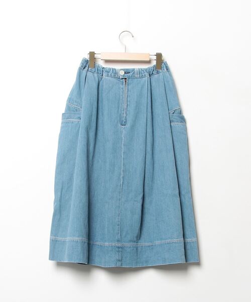 「GRANDMA MAMA DAUGHTER」 デニムスカート 0 ブルー レディース_画像2