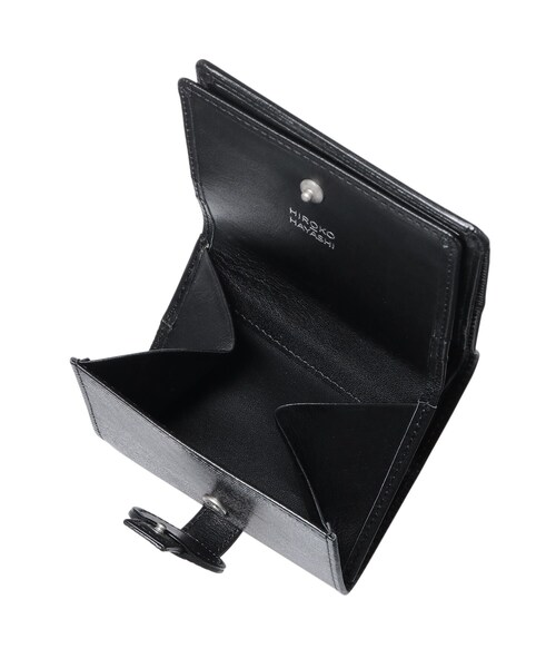 「HIROKO HAYASHI」 財布 00 ブラック レディース_画像6