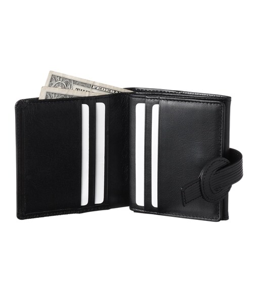 「HIROKO HAYASHI」 財布 00 ブラック レディース_画像9