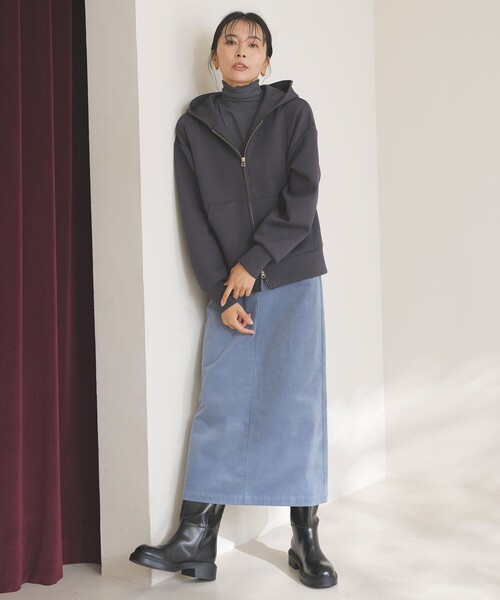 「UNFILO」 タイトスカート X-LARGE グレー レディース_画像7