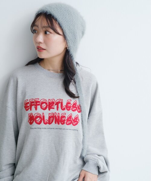 「Kastane」 スウェットカットソー SMALL グレー レディース_画像8