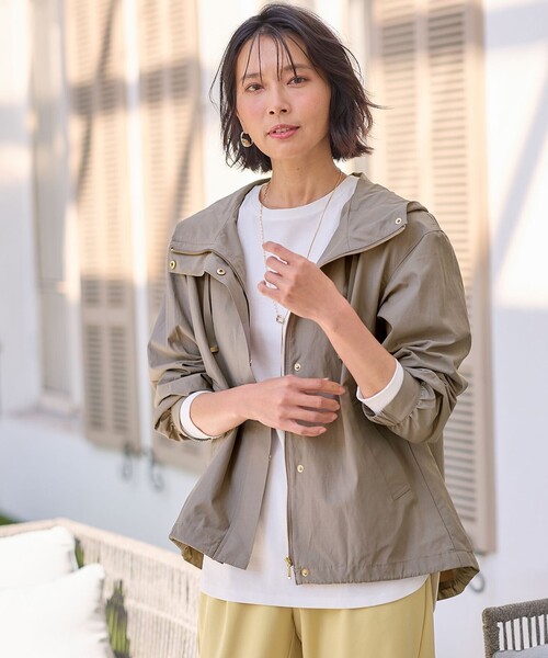 「ANY」 「anyFAM」マウンテンパーカー 2 ブラウン レディース_画像6