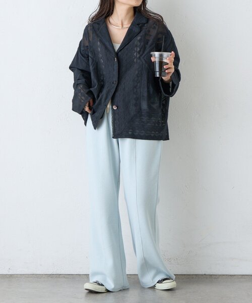 SUKALA】ベーシックリブフレアパンツ(XS・S・M・L・LLサイズ