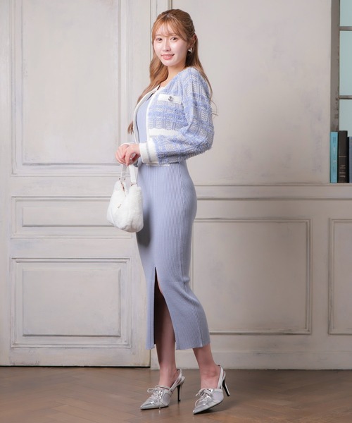 「LIPSERVICE」 コンビワンピース S ブラック レディース_画像8