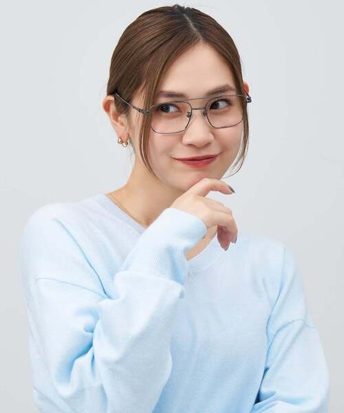 Zoff（ゾフ） 伊達メガネ メガネ 眼鏡 レディース メンズ : ZOZOTOWN