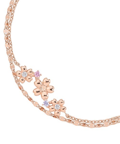 CANAL 4℃（カナルヨンドシー） ブレスレット 「SAKURA Collction 