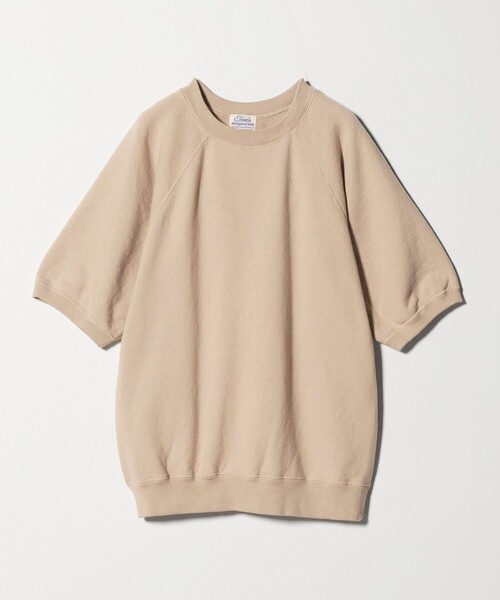 トレーナー スウェット 「tone × Steven Alan」 SWEAT SHORT SLEEVE/スウェット メンズ