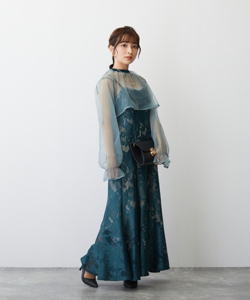 「Dorry Doll」 キャミソールワンピース M マスタード レディースの画像