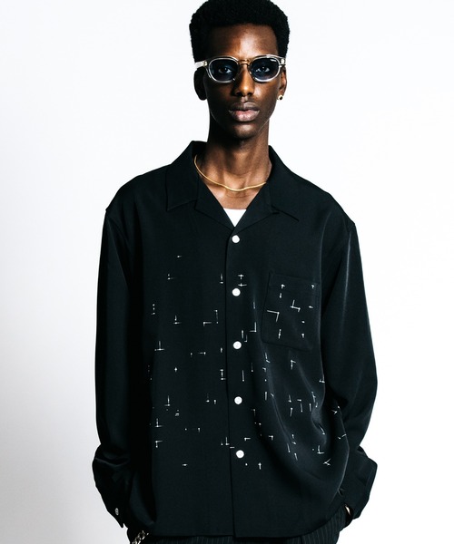 CRIMIE（クライミー） シャツ TAILORED ORIGINAL KASURI GRAPHIC L/S
