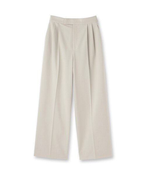 パンツ 「洗える/ワイド」ベーシックツータックパンツ レディースの画像