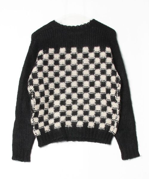 「BY MALENE BIRGER」 ボーダー柄長袖ニット X-SMALL ブラック レディース_画像2