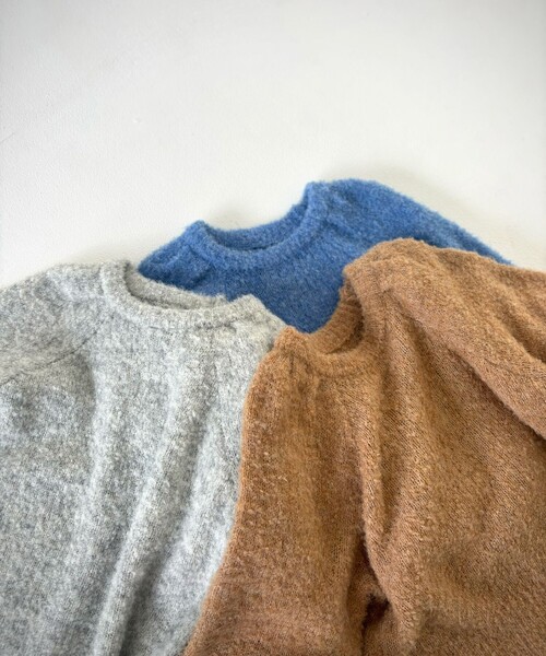 「Feroux」 長袖ニット F ブルー レディース_画像9