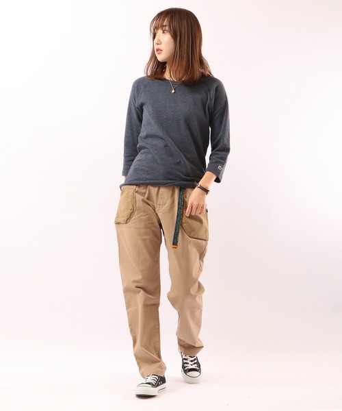 「KRIFF MAYER」 イージーパンツ S カーキ メンズ_画像2