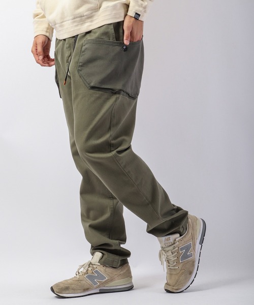 「KRIFF MAYER」 イージーパンツ S カーキ メンズ_画像9