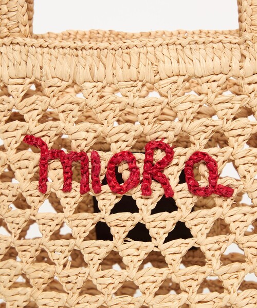 ミロラタン カゴバック VIOLAd'ORO｜スプリットラタン × カウレザー カゴバッグ “MIRO” v-8435