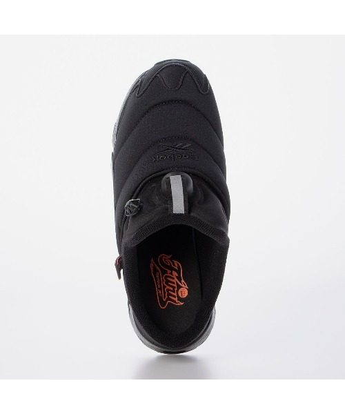 「Reebok」 スリッポン 24.5cm ブラック メンズの画像