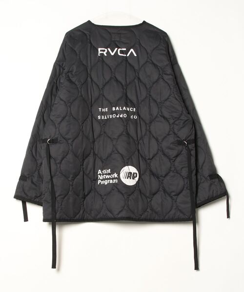「CANAL JEAN」 「RVCA」ジャケット SMALL ブラック レディースの画像