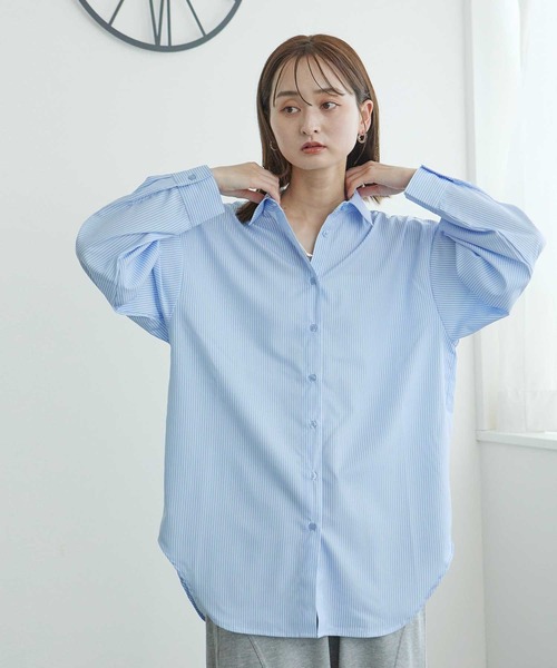 Bulue. ラッシュガード 「Bulue.」ラッシュガード シャツ ストライプ