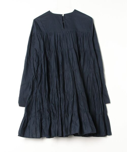 「merlette」 長袖ワンピース「TOMORROWLANDコラボ」 X-SMALL ネイビー レディースの画像