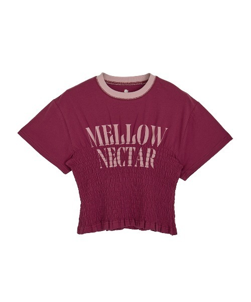 Ameri（アメリ） tシャツ 半袖 MEDI SHIRRING CONCEPT TEE レディース