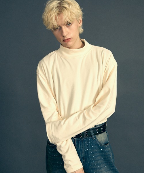 「Shoowtime」 長袖Tシャツ X-LARGE バーガンディー メンズ_画像3