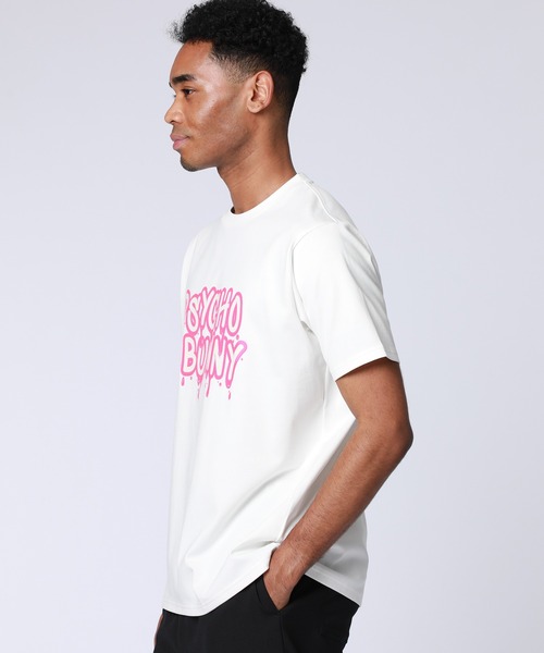 Psycho Bunny（サイコバニー） tシャツ ドロッシーロゴ ラバープリント