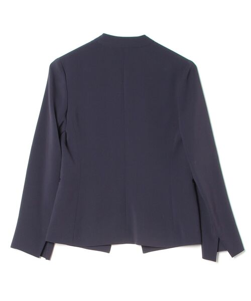 theory luxe(セオリーリュクス) ノーカラージャケット 36 ネイビー theory luxe(セオリーリュクス) ノーカラージャケット 36 ネイビー