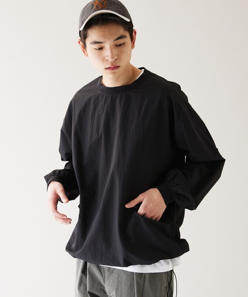 「JOURNAL STANDARD」 長袖シャツ L チャコールグレー メンズの画像