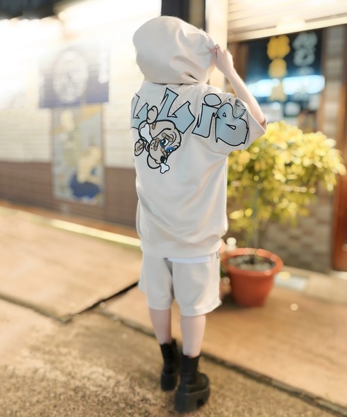 GALFY（ガルフィー） セットアップ GA×GALFY-スウェードキラキラ半袖