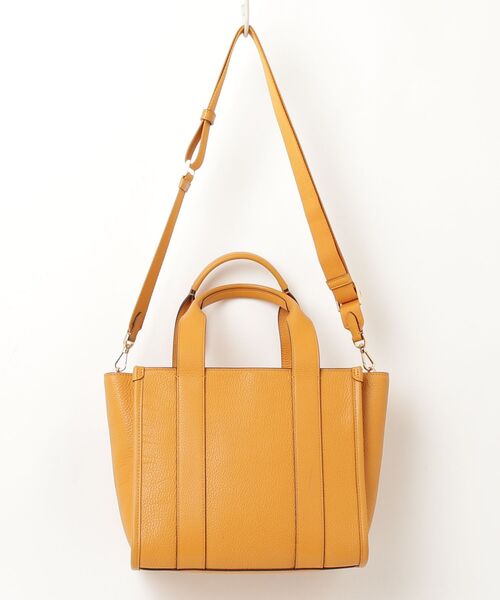 保存袋★ケイトスペード マーティ 2wayバッグ スペードロゴ イエロー レザー kate spade NEW YORK（ケイト・スペード ニューヨーク） 2WAYバッグ